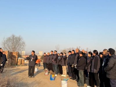 一果公司开展全员灭火器使用实战演练